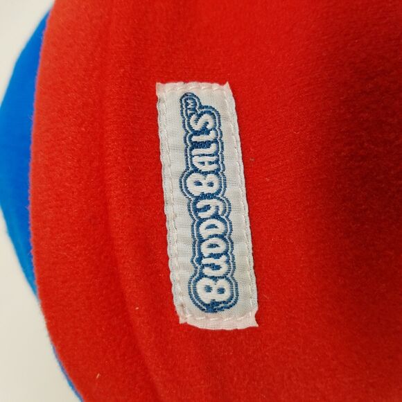 Buddy Balls Plush Beige Bear Convertible Blue Red Ball Jay At Play Stuffed Toy - Picture 6 of 9